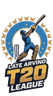 Late Arvind T20 League logo